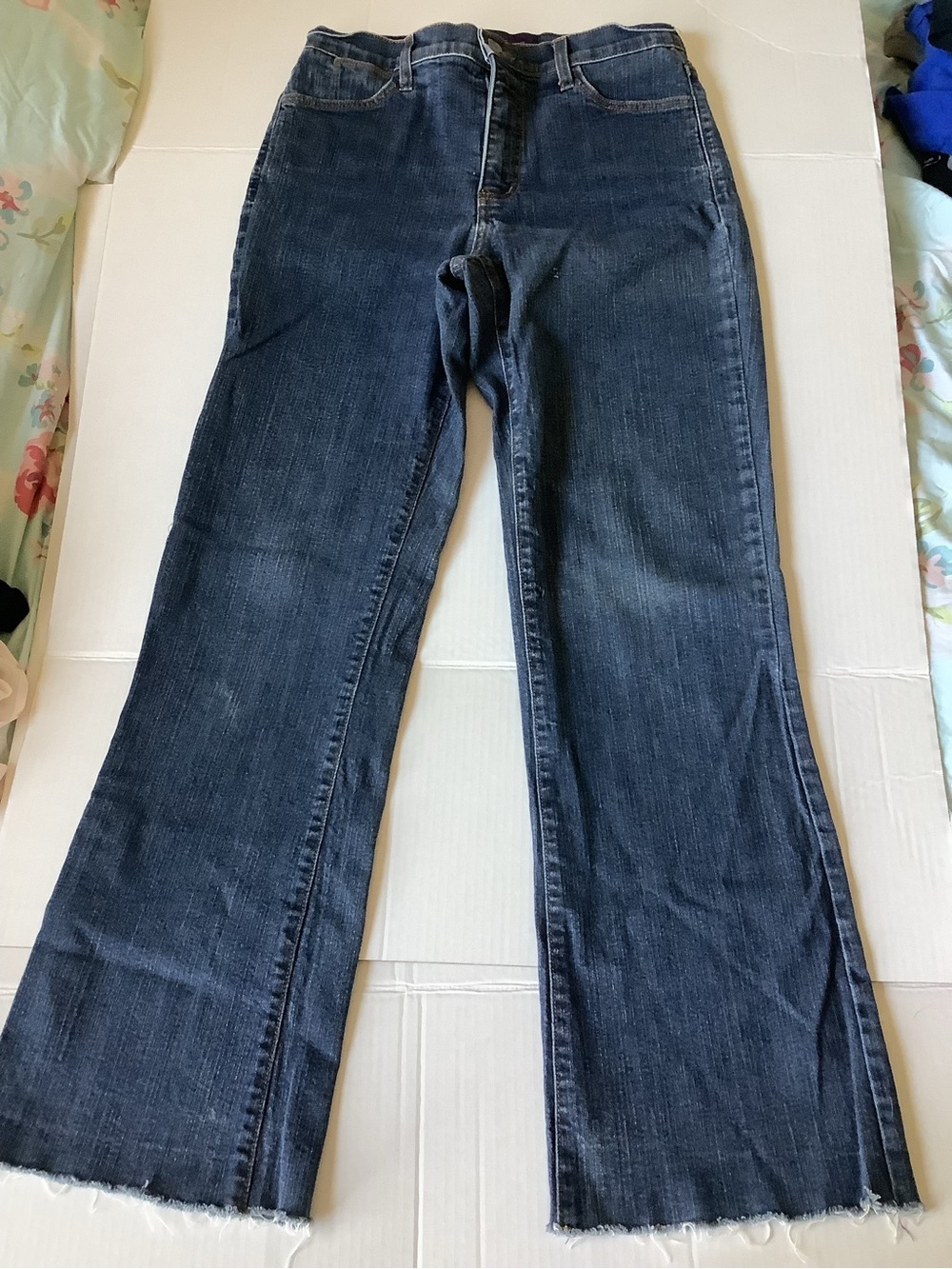 Not Your Daughter Lift Tuck Women's Dark Blue Flared Jeans